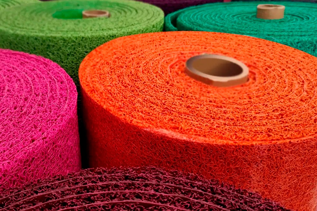 Alfombras y tapetes de fibras sintéticas
